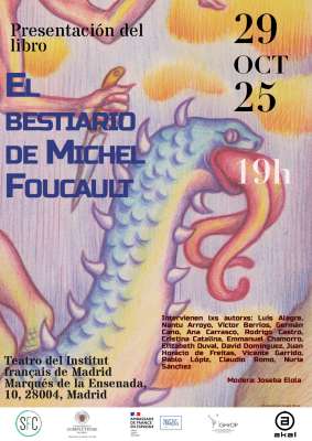 Presentación de "El bestiario de Michel Foucault", 29 de octubre, 19h
